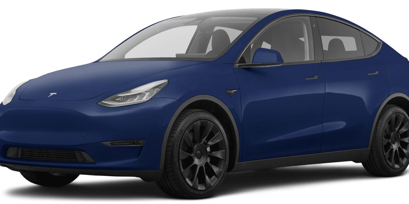 TESLA MODEL Y 2021 5YJYGDEE7MF247078 image